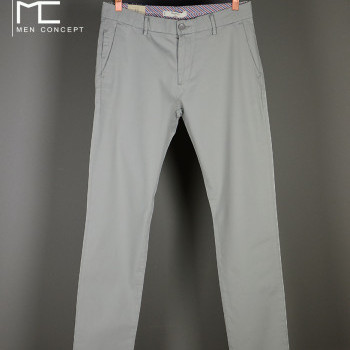 Pantalone Frappoli slim fit, sive