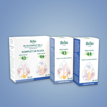 BIOTEO Biljni komplet br. 6 ZA PLUĆA