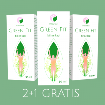 Green Fit - biljne kapi za mršavljenje 2+1 GRATIS