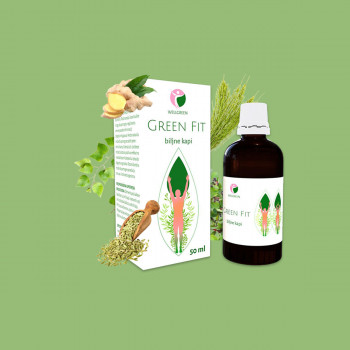 Green Fit - biljne kapi za mršavljenje 2+1 GRATIS