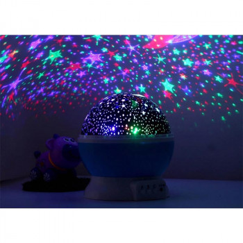 Lampa koja projektuje zvezdice