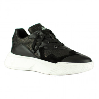 Porrada Lupo J02 COCCO Nappa - Crno Bele