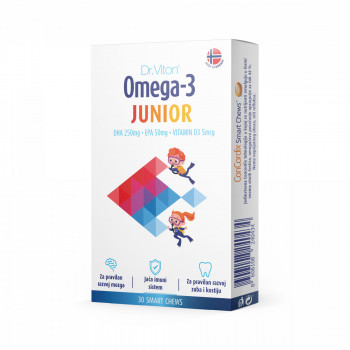 Dr. Viton Omega JUNIOR- 30 tableta za žvakanje