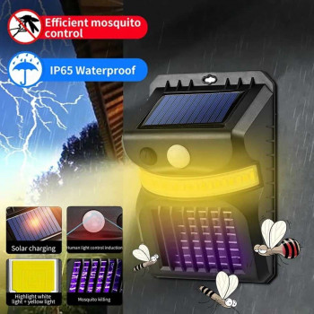 Solarna UV lampa za komarce i reflektor