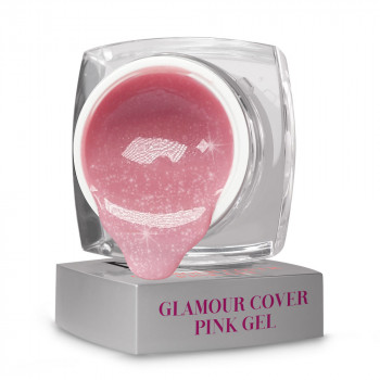 MN UV/LED Glamour Cover Pink Gel za izlivanje noktiju (kamuflažni)