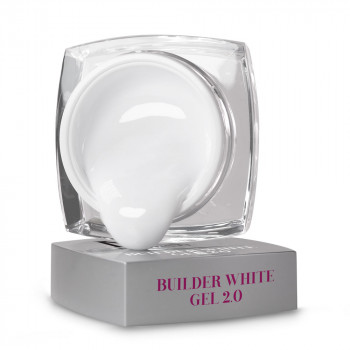 MN UV/LED  Builder White 2.0 Gel za izlivanje noktiju (za francuski manikir)