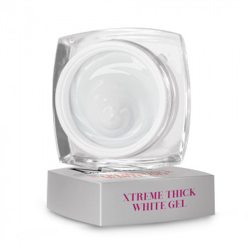 MN UV/LED Xtreme Thick White Gel za izlivanje noktiju (za francuski manikir)