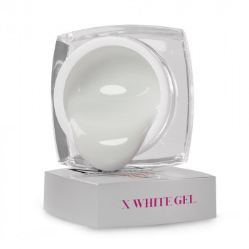 MN UV/LED X White Gel za izlivanje noktiju (za francuski manikir)
