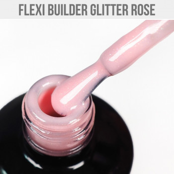 MN Flexi Builder Glitter Rose Gel-Lak 12 ml