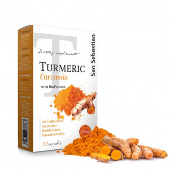 San Sebastian - Kurkuma (Turmeric) / 30 kapsula