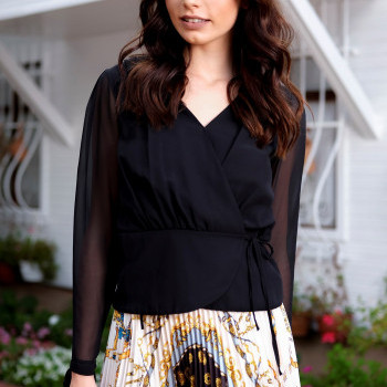 Elegantna bluza od muslina