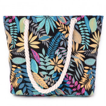 Letnja torba za plažu sa cvetnim motivima