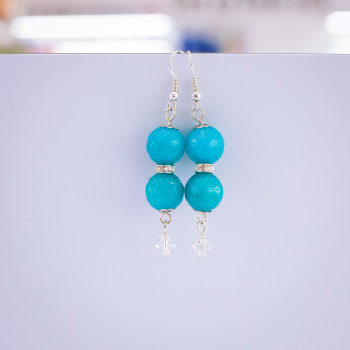 Minđuše MIDI TURQUOISE